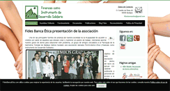 Desktop Screenshot of fidesbancaetica.com